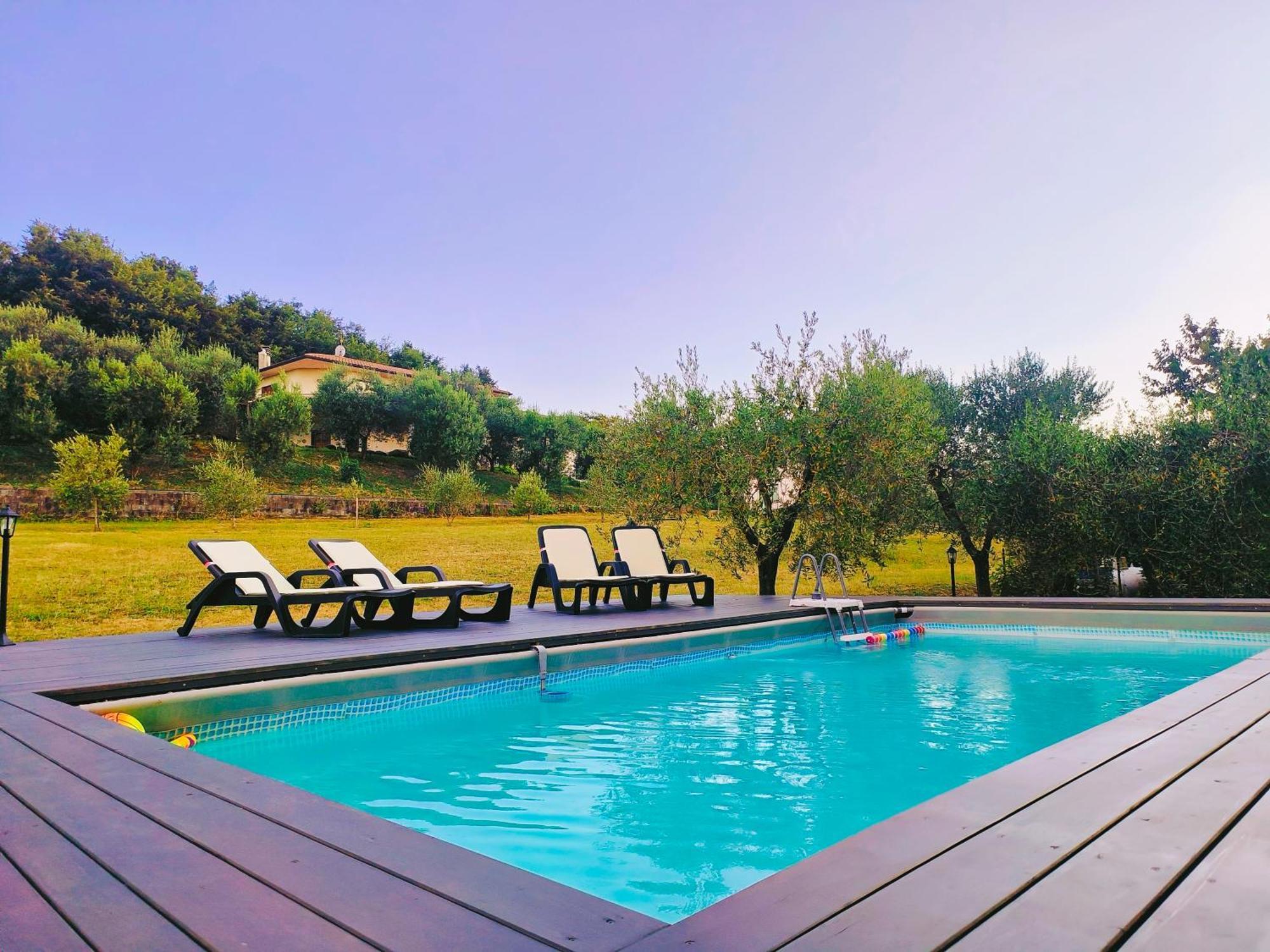 House La Torricella Villa Vetriolo Luaran gambar